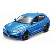 Bburago 1:24 Plus Alfa Romeo Stelvio Modra