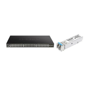 D-Link 48G DGS-1250-52XMP/E switch + Intellinet modul SFP1Gb ( 0001339188 )