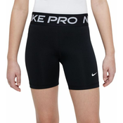 Djevojke kratke hlače Nike Kids Pro Dri-Fit 5 Shorts - black/white