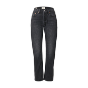 LEVIS  Kavbojke 501 Curve črn denim