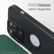 Maska za Honor 400 Lite Carbon Prop zelena