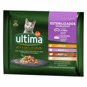 Ultima Cat Sterilized 48x85 g - Mesni izbor