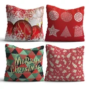 Aberto Design Set 4 jastuka 43x43cm Šareni
