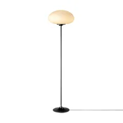Gubi Stojna svetilka Stemlite, črna-krom, višina 150 cm, z možnostjo zatemnitve - Dnevna soba/jedilnica - Dizajn - črno-krom, opalno bela - Kovina