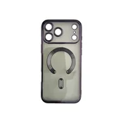 Silikonska futrola Magsafe Iphone 17 Pro Max CRNA