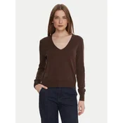 United Colors Of Benetton Pulover 1002D401Y Rjava Regular Fit