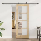 vidaXL Drsna vrata  z opremo ORKDAL73.5x198.5 cm