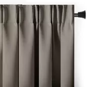 Sivo-bež zavesa za delno zatemnitev 200x270 cm Kierra – Restilo