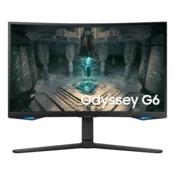 Samsung LS27BG650EUXEN Odyssey G6 Gaming monitor, 27 VA, Zakrivljen, 2560x1440, GtG, HDMIx2, DP, USB, Freesync, Crni