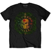 Cypress Hill South Gate Logo & Leaves Black XL Majica