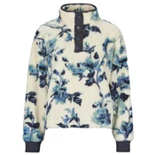 Superdry Super Soft Printed Teddy Fleece Modra