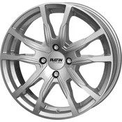 PLATIN P124 6,5x17 4x108 ET28 CB65,1 GLOSSY SILVER – alu felga