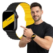 Pašček za Apple Watch 42 mm 44 mm 45 mm 49 mm magnetna zapestnica