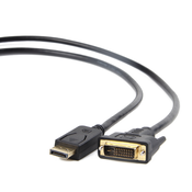 Gembird adapter za video kablove 1m DisplayPort DVI Crno