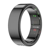 Pametni prstan COLMi R12 17.9mm z LED zaslonom, senzorji za zdravje - black