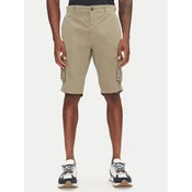 Aeronautica Militare Kratke hlače iz tkanine 251BE066CT1122 Khaki Regular Fit