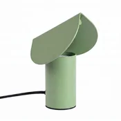 Žajbljevo zelena aluminijasta LED namizna svetilka (višina 15 cm) BISCUIT – Thoro