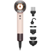 Dyson Supersonic Nural HD16 T3/T4 Ceramic Pink/Rose Gold sušilnik za lase Curly + Coily 1 kos
