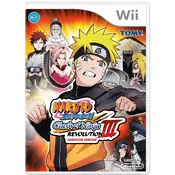 Naruto Shippuden Clash of Ninja Revolution 3 (WII) - rabljeno