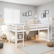 Homestyle4U Pograd, 207x110x99,5 cm, bela