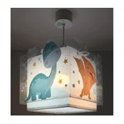 Dalber 63452 - Djecji luster BABY DINOS 1xE27/15W/230V u veselim bojama
