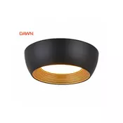 DAWN Plafonska svetiljka, Vesta 625, 40W 3000K, Crna