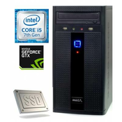računalnik MEGA 2000/i5-7400 (3.0GHz), 8GB, 1TB + 240GB SSD, GeForce GTX1050Ti 4GB, Windows 10 + Office 365