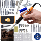 Rosfix ROSFIX KOMPLET ZA PRECIZNO SPAJKANJE ROSFIX ORANGE ROTTWEILER OR60W ELECTRIC S SERIES + 30 LESNIH ELEMENTOV + ORGANIZER (PERESNICA) 265X140X50MM, (21739267)