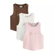 Baker by Ted Baker Top  kremna / čokolada / zlata / roza