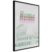 Poster - Pastel Rome 40x60