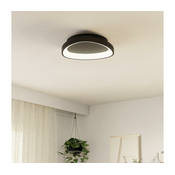 Eglo 901584 - LED Zatemnitvena stropna svetilka LORETELLO LED/12W/230V črna + Daljinski upravljalnik