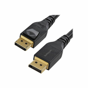 StarTech.com DP14MM4M DisplayPort 1.4 Kabel ( 4m, 8K bei 60Hz, HBR3, HDR, vergoldet, VESA-zertifiziert) - DisplayPort-Kabel - DisplayPort bis DisplayPort - 4 m - DP14MM4M