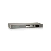 LevelOne 24-Port Fast Ethernet Stikalo