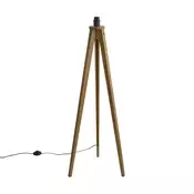 Rustikalna stoječa svetilka s trojno nogo Vintage les - Tripod Classic