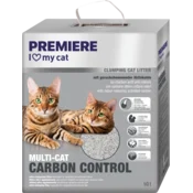 Premiere mačji pesek Multi-Cat Carbon control 10 l