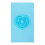 Kenzo Bombažna brisača za plažo KHEART Turquoise 90 x 160 cm
