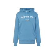 BJÖRN BORG Sportska sweater majica, nebesko plava / bijela