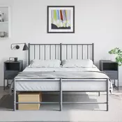 Vidaxl vidaXL Nočne omarice, komplet 2, antracit, 36x39x60,5 cm, jeklo