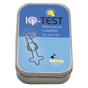 Fridolin IQ test 17432 kovinski križ-obroč