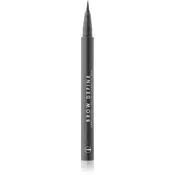 MUA Makeup Academy Brow Define tekoče črtalo za obrvi odtenek Grey 0.5 ml