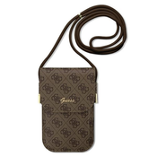 Guess Bag GUOWBP4SNSW brown 4G Metal Script Logo (GUOWBP4SNSW)