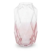 Rožnata steklena vaza (višina 28 cm) Brice – Premier Housewares