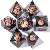 shumee Komplet 7 tekočih kock za RPG Eye Of The Tiger