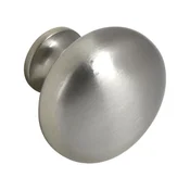 Pohištveni gumb Pallas o 32 mm, globina 27 mm, Zamak, nikelj, satiniran
