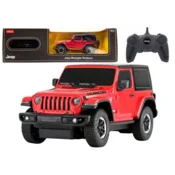 Auto r/c 1:24 daljinski upravljani jeep wrangler jl rubicon crveni