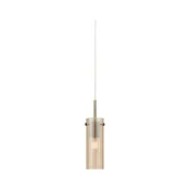 Markslöjd 109015 - Lestenec na kablu TIBIA 1xE14/40W/230V dimno bež/medenina