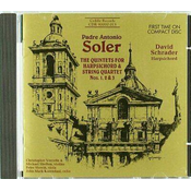 SOLER:THE QUINTETS FOR HARPSICHORD & STRING QUARTET NO.1,2 & 3