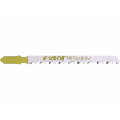 EXTOL listi za vbodno žago 5 kosov, 75 x 4,0 mm, HCS 8805007