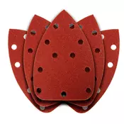 Brusni papir s cicak deltom 140 x 140 x 80 mm, K100, 5 kom, s rupama 54H012