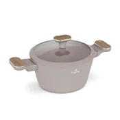 Berlingerhaus Lonec s titanovim premazom in pokrovom, premer 20 cm, Taupe, Nordic Collection